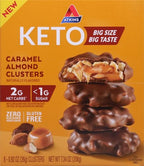 Atkins Caramel Almond Clusters Keto Nutrition Bar - 8 Count - image 2