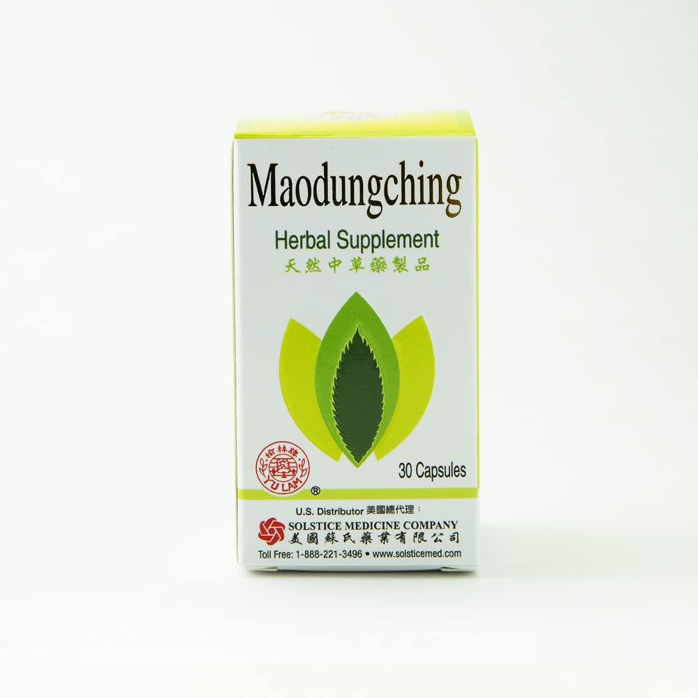 Solstice Maodungching Herbal Supplement Capsules - 90 Count