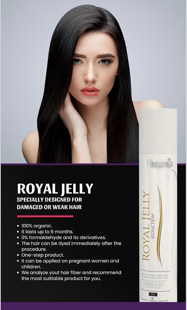 NATURELLE COSMÉTICOS Keratin Royal Jelly Hair Reduction - 33.81 Fl Oz - image 3