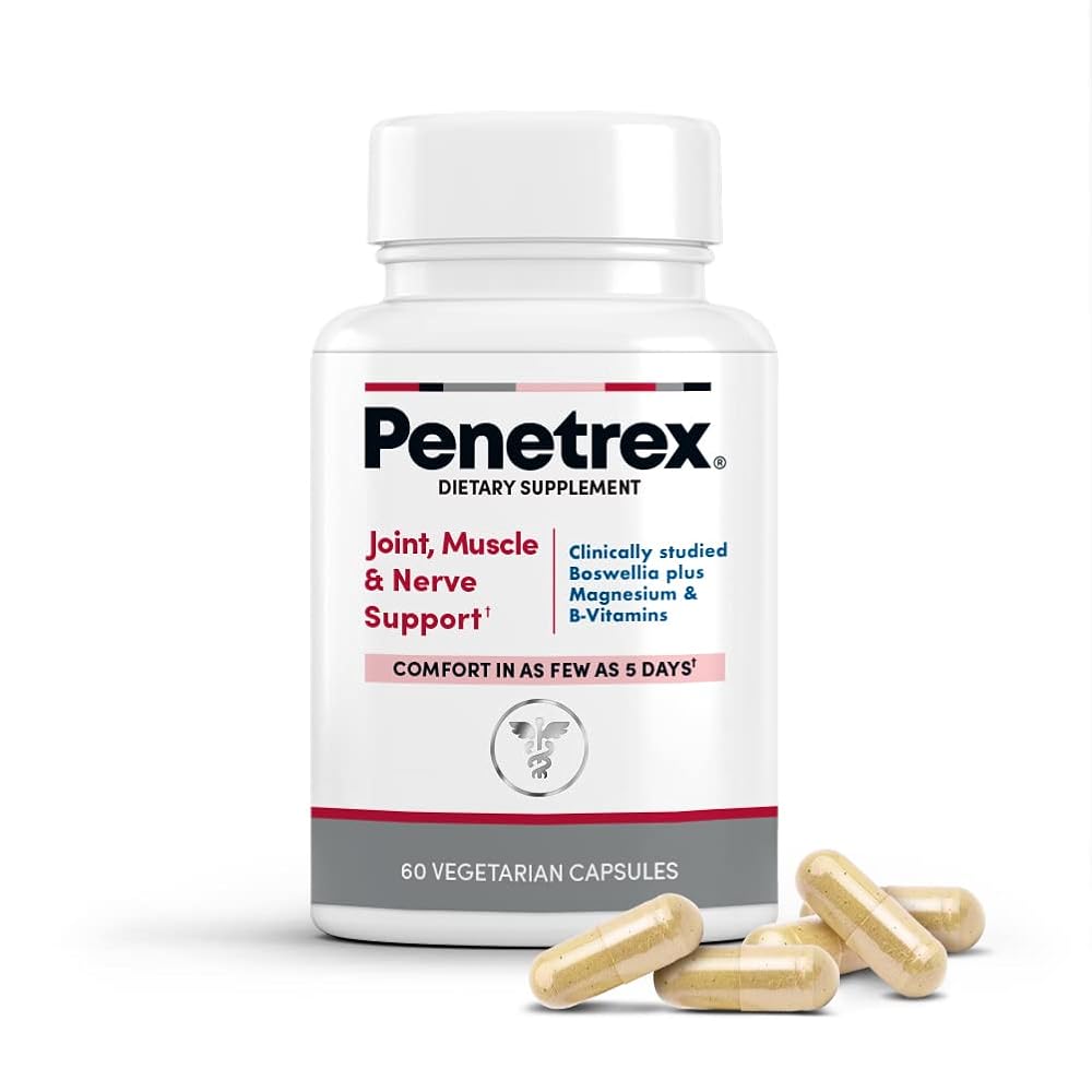 Penetrex Magnesium Glycinate Joint & Muscle Support - 60 Capsules