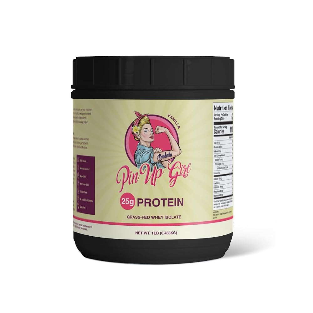Pin Up Girl Whey Protein Isolate Powder for Women Muscle Building Low