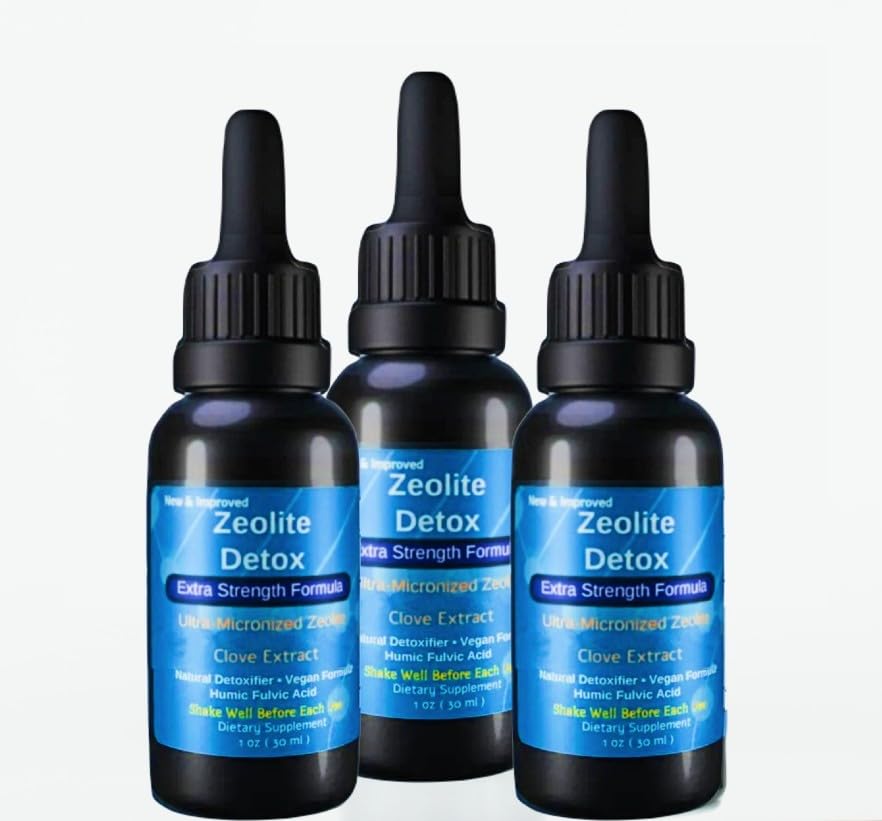 Earth Wellness Liquified Zeolite Fulvic and Humic Acid - 1 oz