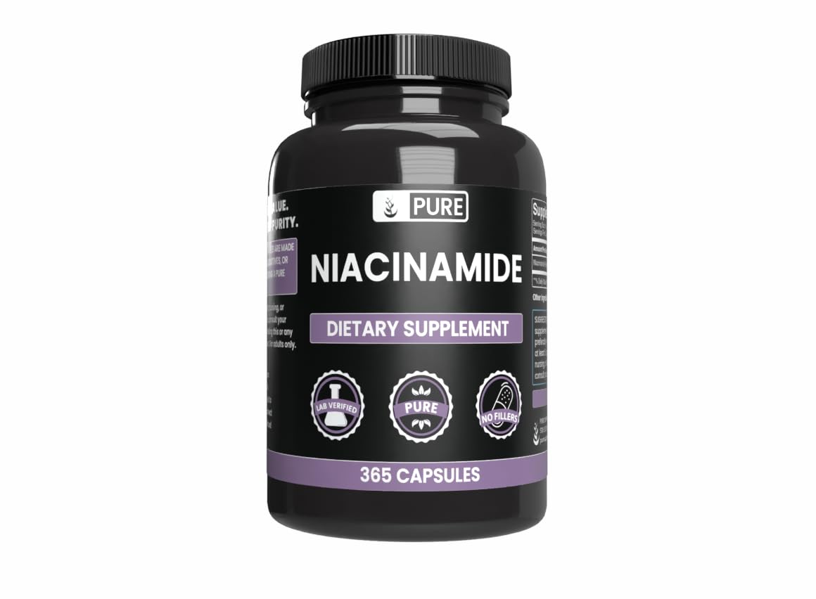 PURE ORIGINAL INGREDIENTS Niacinamide No Magnesium Or Rice Fillers