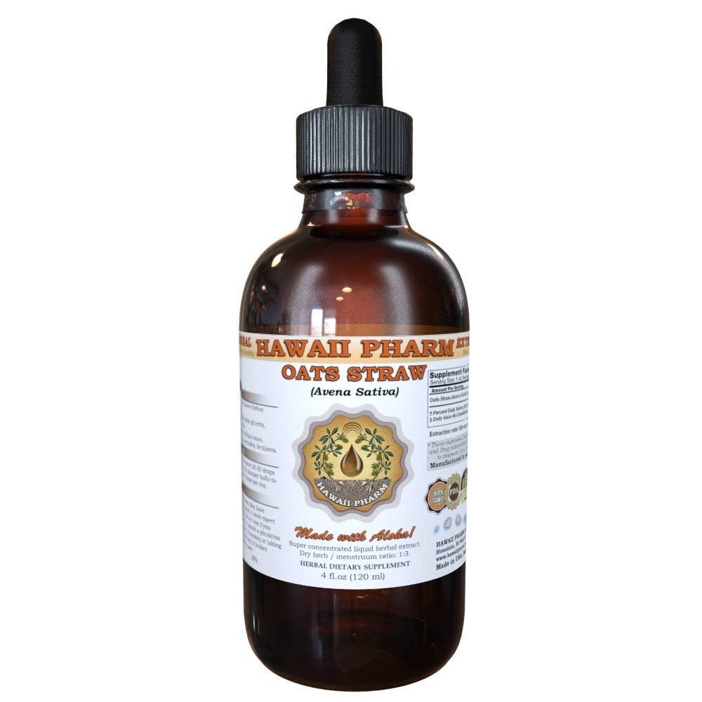 Hawaii Pharm Oat Straw Liquid Extract - 4 fl oz