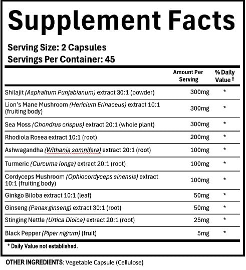 Adndale Shilajit Supplement