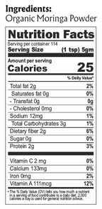 Jiva Organics Moringa Powder - 1.25 LB Bulk Bag - image 2