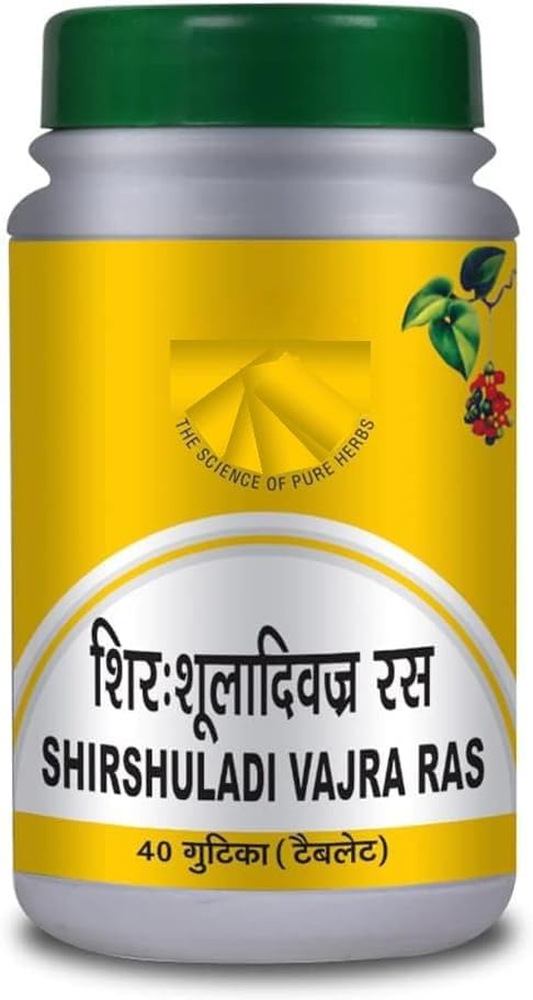 Generic Shirshuladi Vajra Ras Ayurvedic Tablet - 40 Tablets