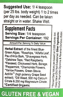 TriLight Health Blue Green Minerals with Calcium and Magnesium - 32 oz - image 2