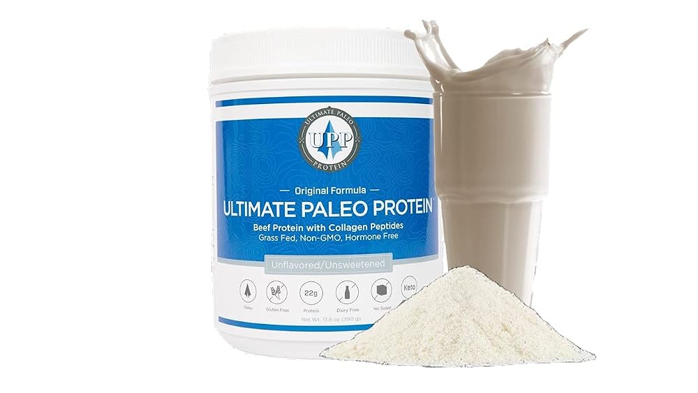 Ultimate Paleo Protein Grass Fed Beef Unflavored - 15 Servings - image 3
