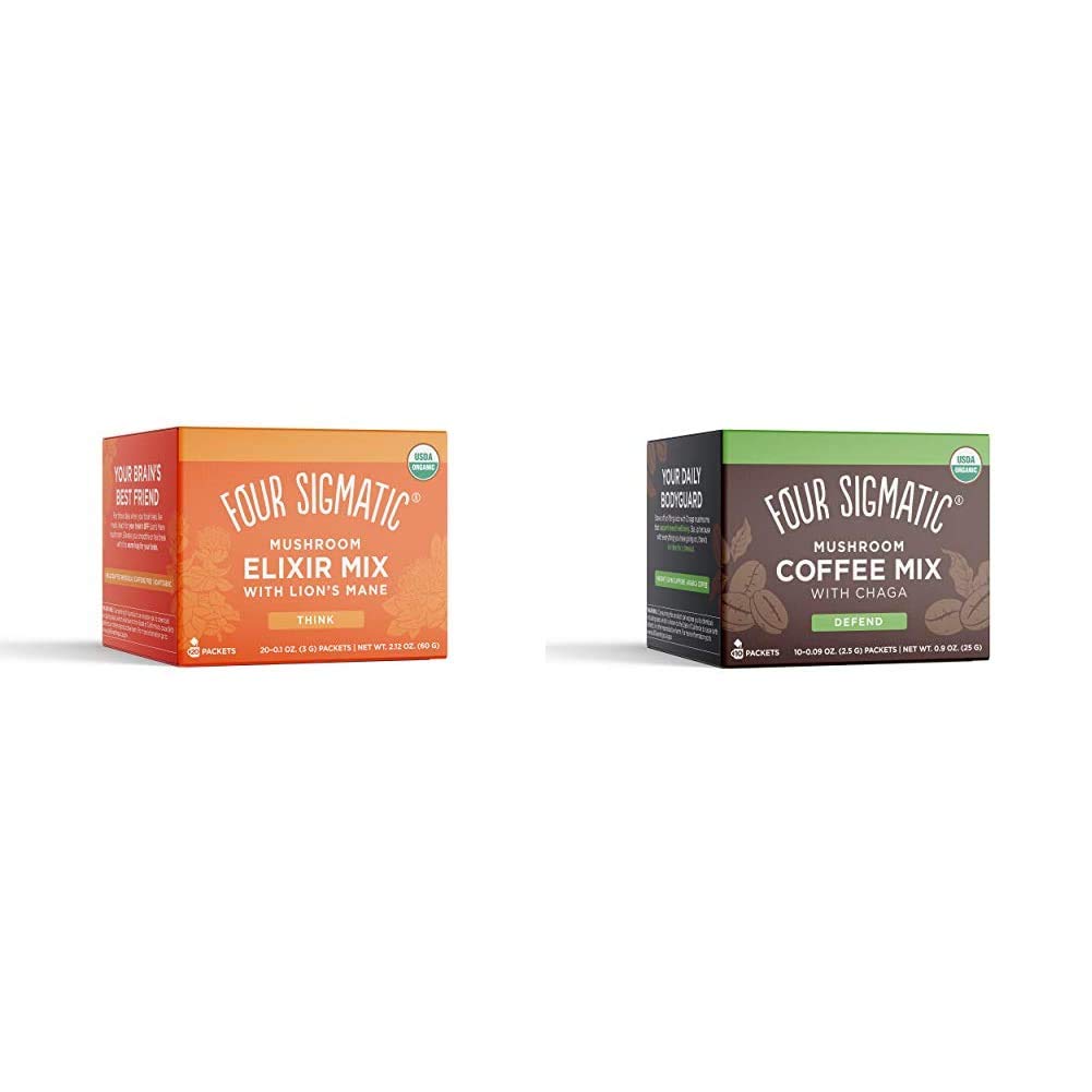Four Sigma Foods Lion's Mane Mushroom Elixir with Coffee
