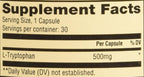 California Natural L-Tryptophan 500 mg - 30 Capsules - image 8