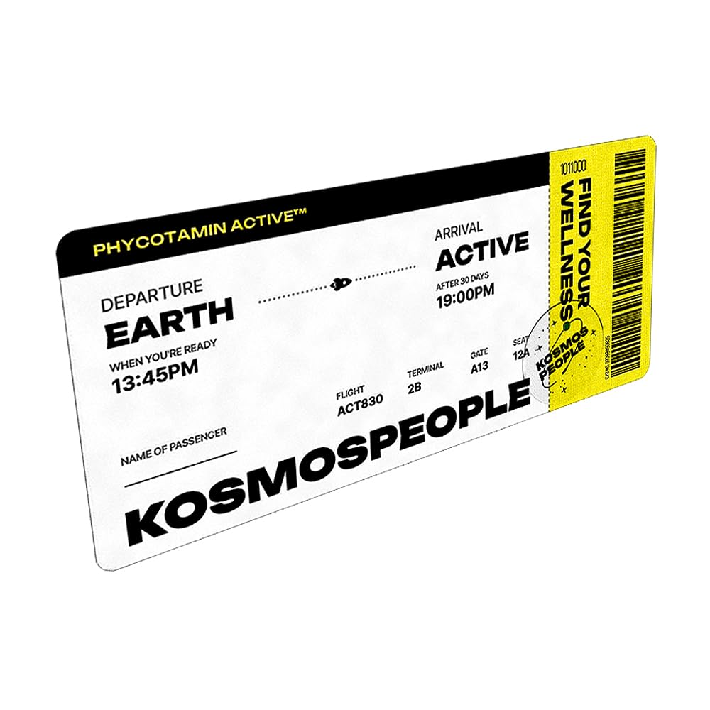 KOSMOS PEOPLE Phycotamin Multivitamin Powder for Energy - 5 Packets - image 2