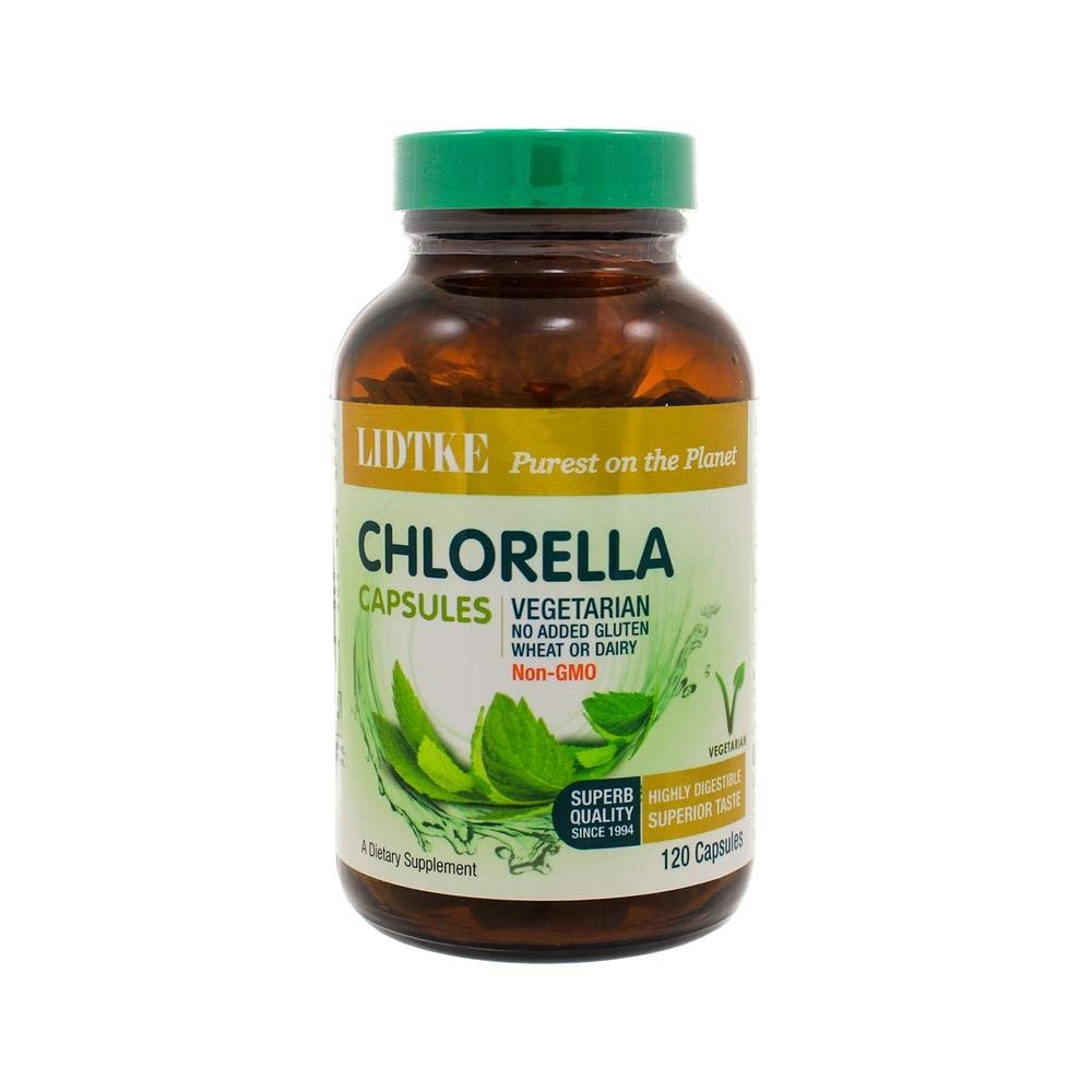 Lidtke Chlorella - 120 Capsules