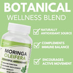 Arymar Moringa Oleifera 630mg - 60 Capsules - image 3