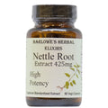 Barlowe's Herbal Elixirs Nettle Root Extract 425mg - 60 Capsules