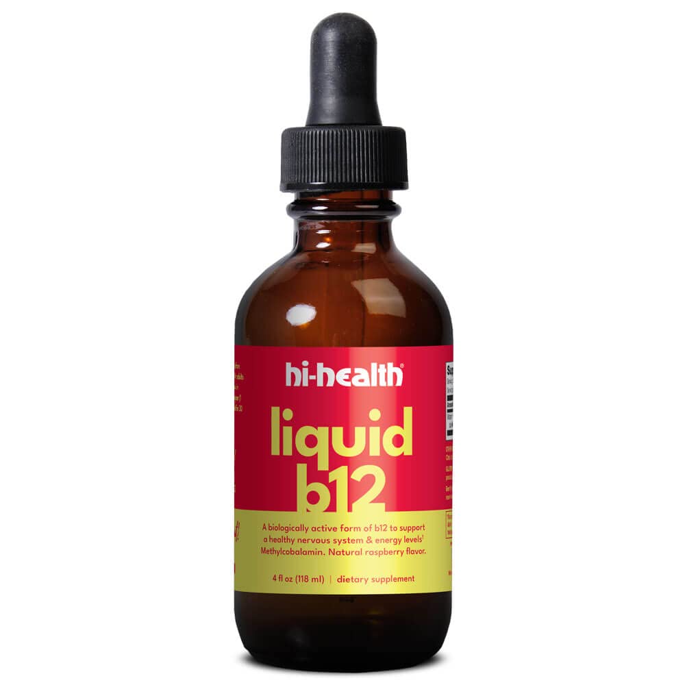 Hi-Health Liquid Vitamin B12 Methylcobalamin Drops - 4 fl oz