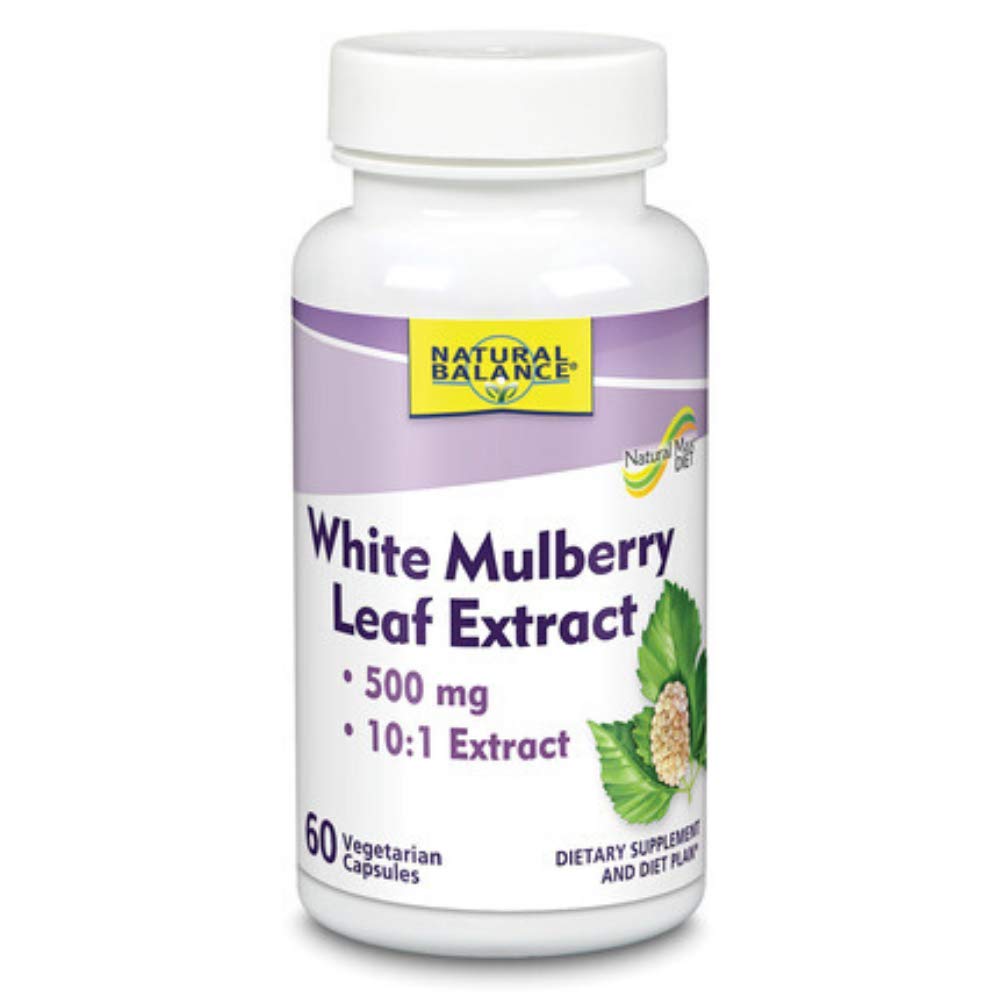 Natural Balance White Mulberry Leaf Extract - 60 Capsules