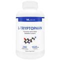 ML Naturals L-Tryptophan 1,500mg Sleep Support - 240 Vegetable Capsules