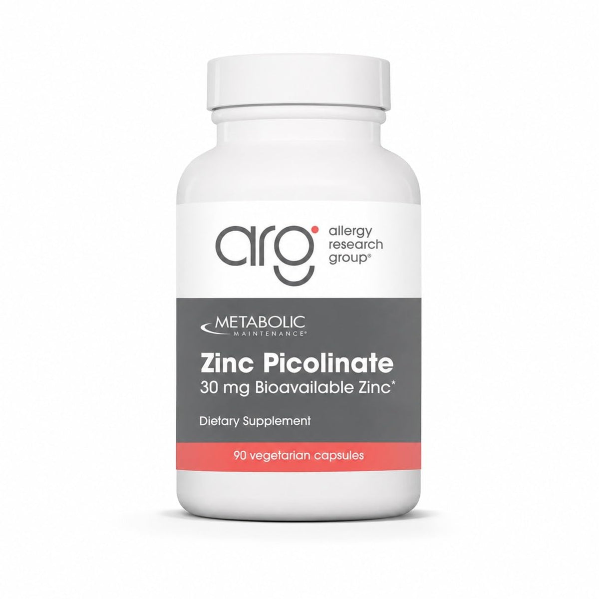 Metabolic Maintenance Zinc Picolinate 30 mg Immune - 90 Capsules