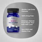 Piping Rock Kids Melatonin 1mg Chewable Tablets - 120 Count - image 4