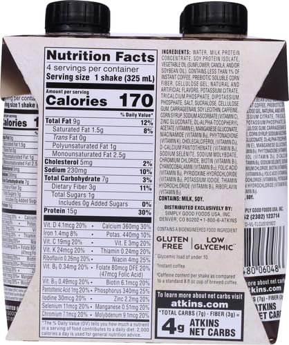 Atkins Iced Coffee Vanilla Latte Protein Shake - 4 Pack - image 5
