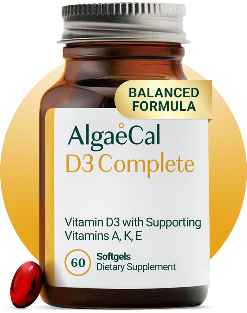 ALGAECAL D3 Complete - Enhanced Immune Support & Bone Health with D3