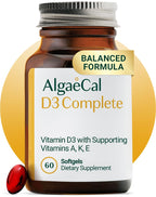 ALGAECAL D3 Complete - Enhanced Immune Support & Bone Health with D3