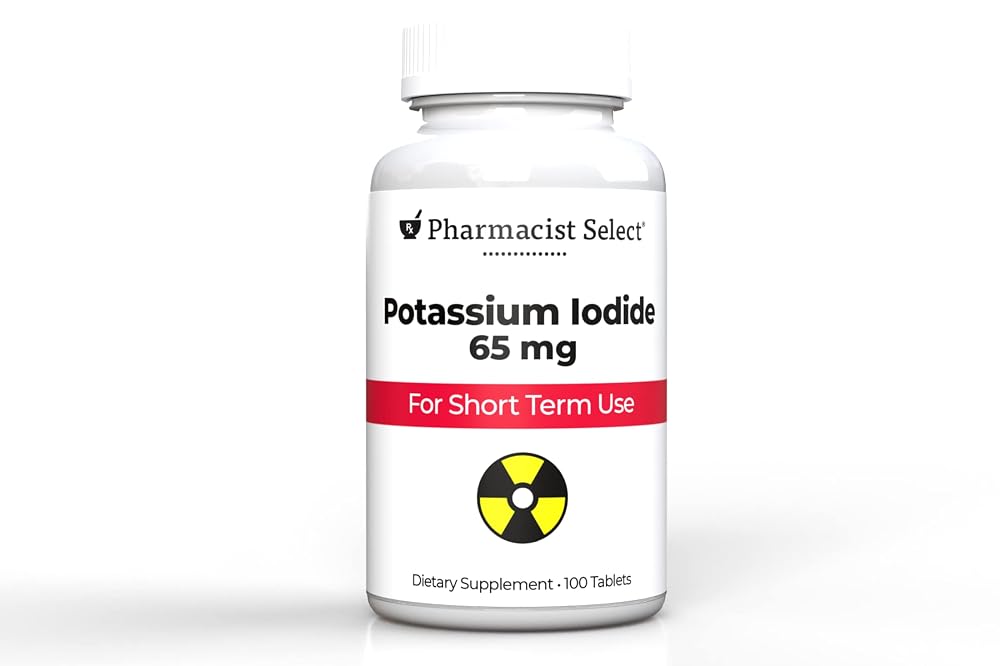 Pharmacist Select Potassium Iodide 130mg Tablets - 100 Count