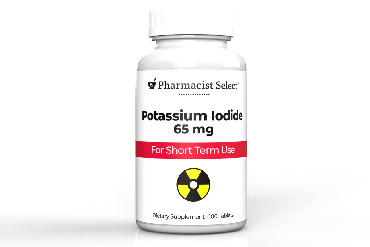 Pharmacist Select Potassium Iodide 130mg Tablets - 100 Count
