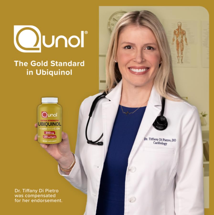 Qunol Ubiquinol 200mg Extra Strength Antioxidant - 120 Softgels - image 7