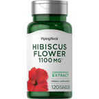Piping Rock Hibiscus Flowers Concentrated Extract - 120 Capsules