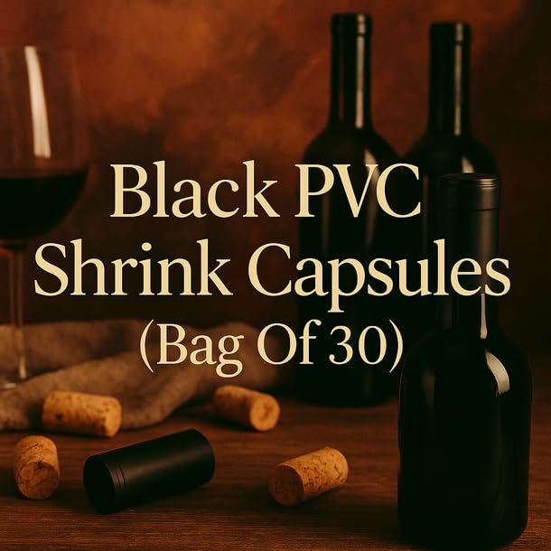 Vintner's Best Black PVC Shrink Capsules - 30 Count - image 5