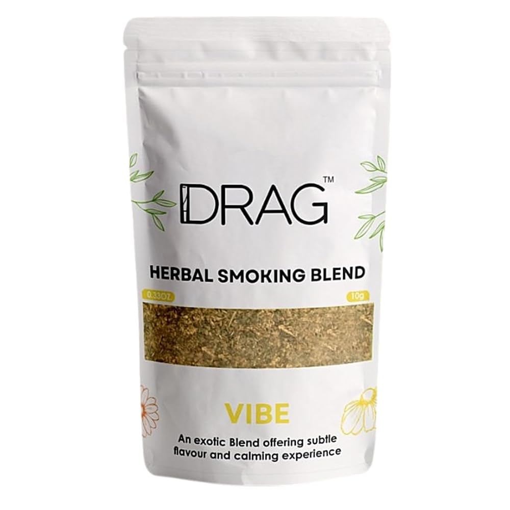 Drag Herbal Smoking Blend Vibe with Marigold and Chamomile - 0.35oz