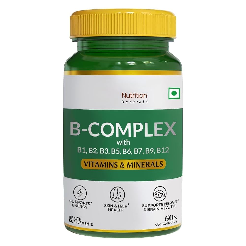 Generic Vitamin B-Complex 100% RDA - 60 Vegetarian Capsules