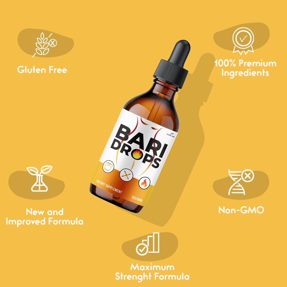 Shark Labs Bari Drops Maximum Potency Liquid Supplement - 2 Pack - image 2