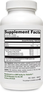 HormoneSynergy Omega 650 EC Fish Oil - 60 Softgels - image 2