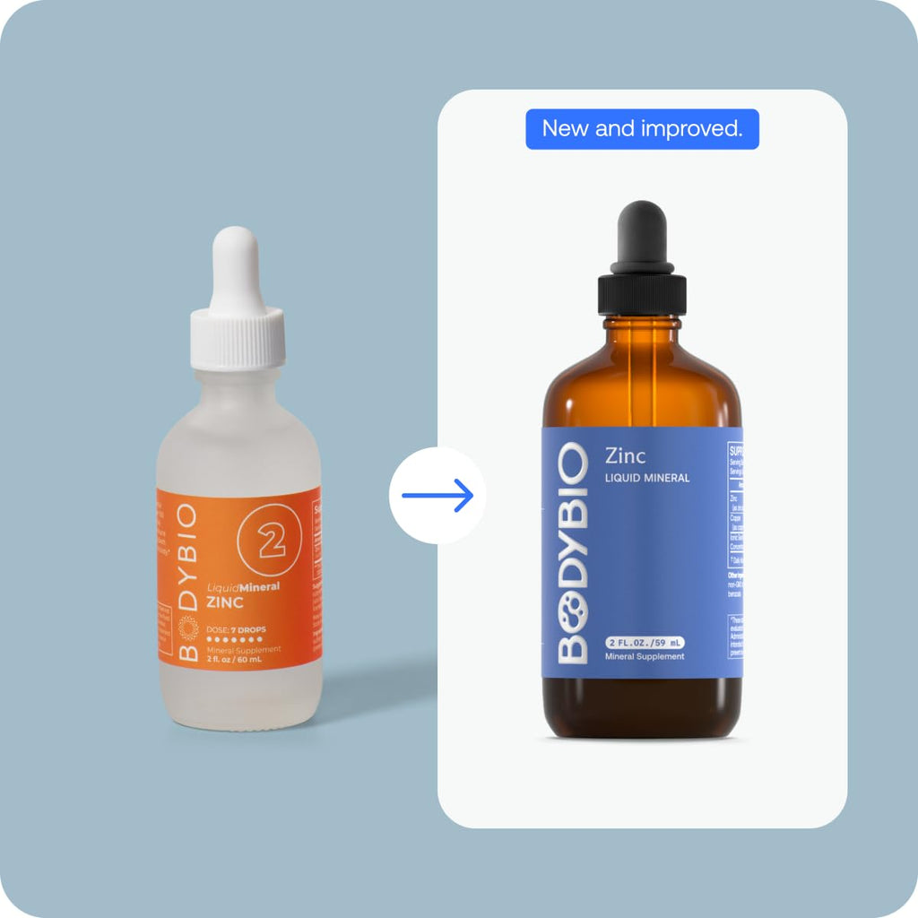 BodyBio Liquid Zinc Drops for Immune Support - 2 Fl Oz - image 5