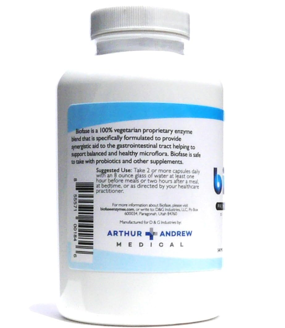 Biofase Premium Enzyme Formula Biofilm Defense - 180 Capsules - image 3