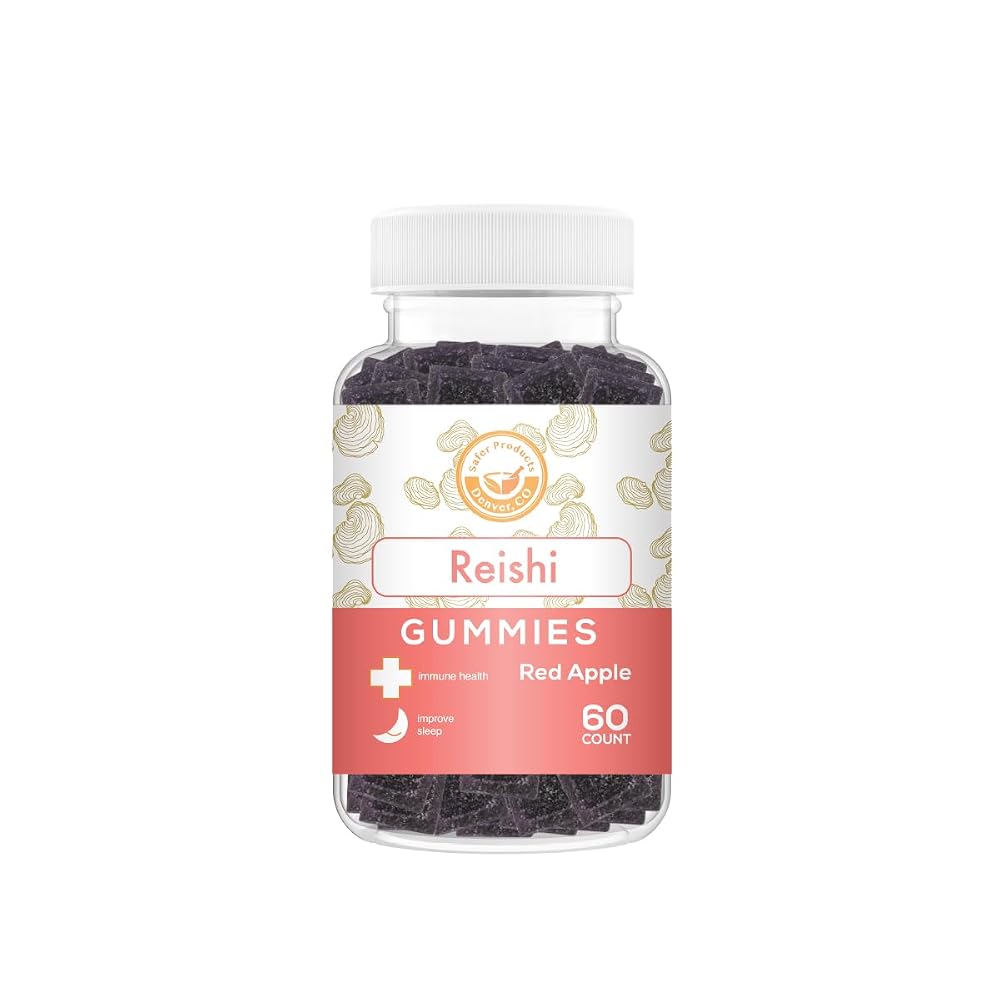 Safer Products Reishi Mushroom Gummies - May Support Immune Health