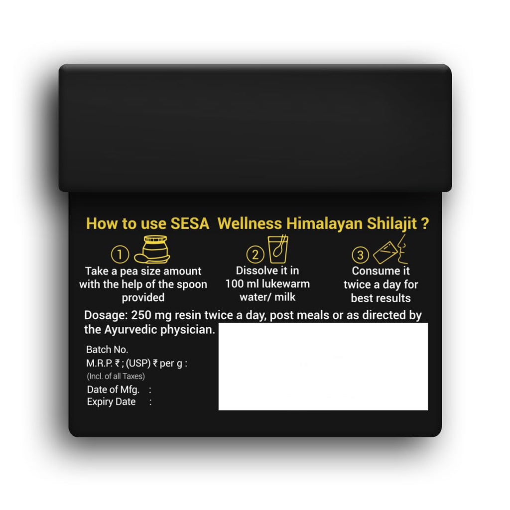 sesa Himalayan Shilajit Resin 100% Ayurvedic - 50 Servings - image 10
