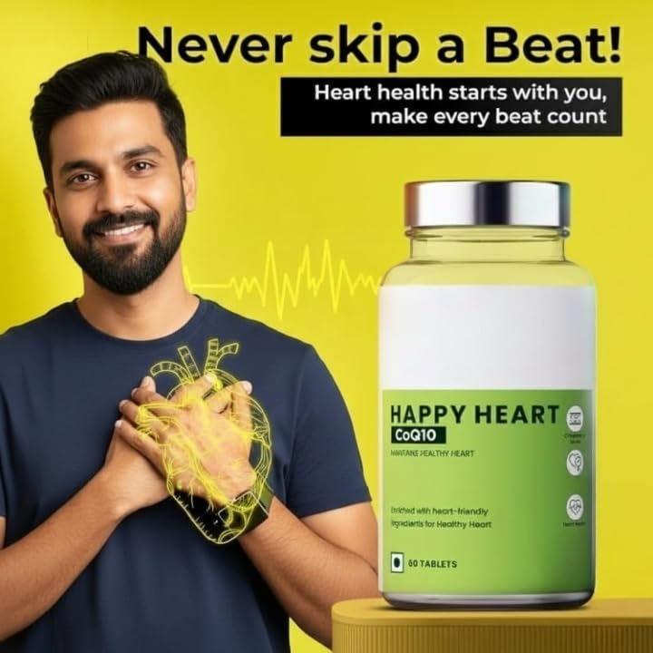 Generic CoQ10 with Arjuna Bark & Grape Seed Heart Support - 60 Tablets - image 3