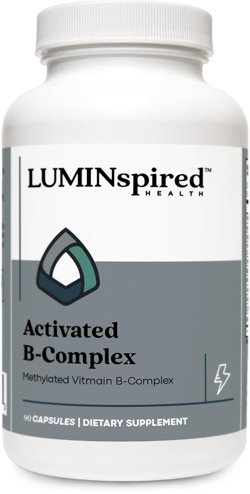 LUMINSPIRED HEALTH Vitamin B Complex with Vitamin C & Biotin - 90 Capsules