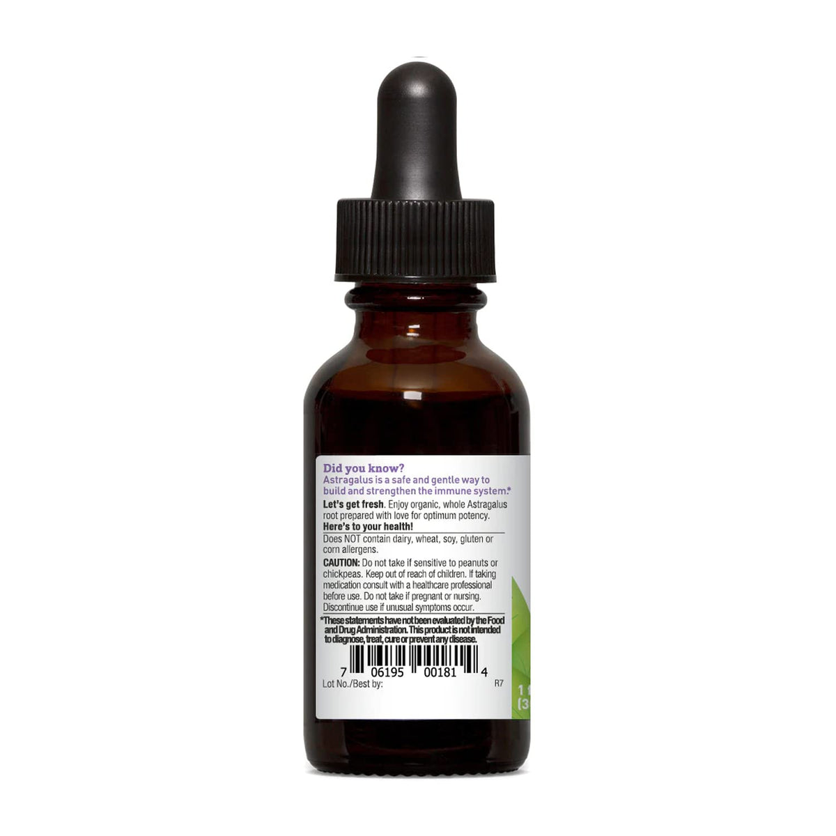 Oregon's Wild Harvest Organic Astragalus Extract - 1 Fl Oz - image 3