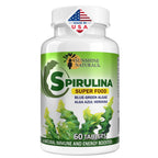 Sunshine Naturals Spirulina. 60 Tabs