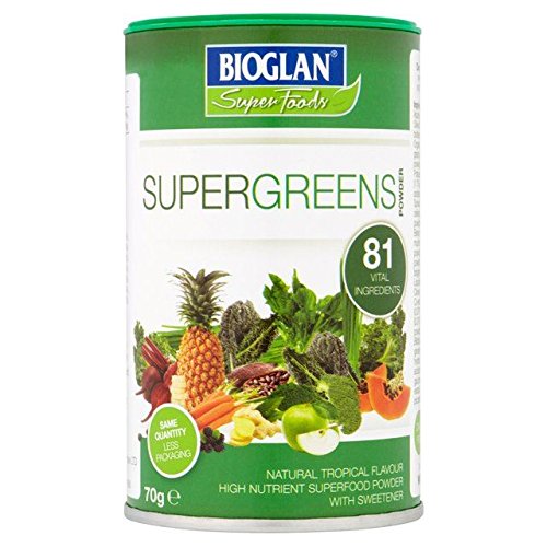 Bioglan Superfoods Supergreens Powder - 70g