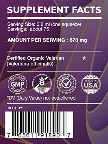 HerbEra Earth's Love Valerian Herbal Extract Tincture - 2 Fl Oz - image 2