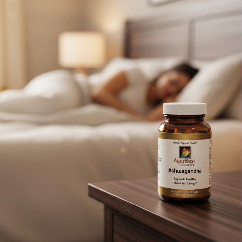 AyurBest Komal Herbals Ashwagandha 500 mg Capsules - 90 Count - image 5