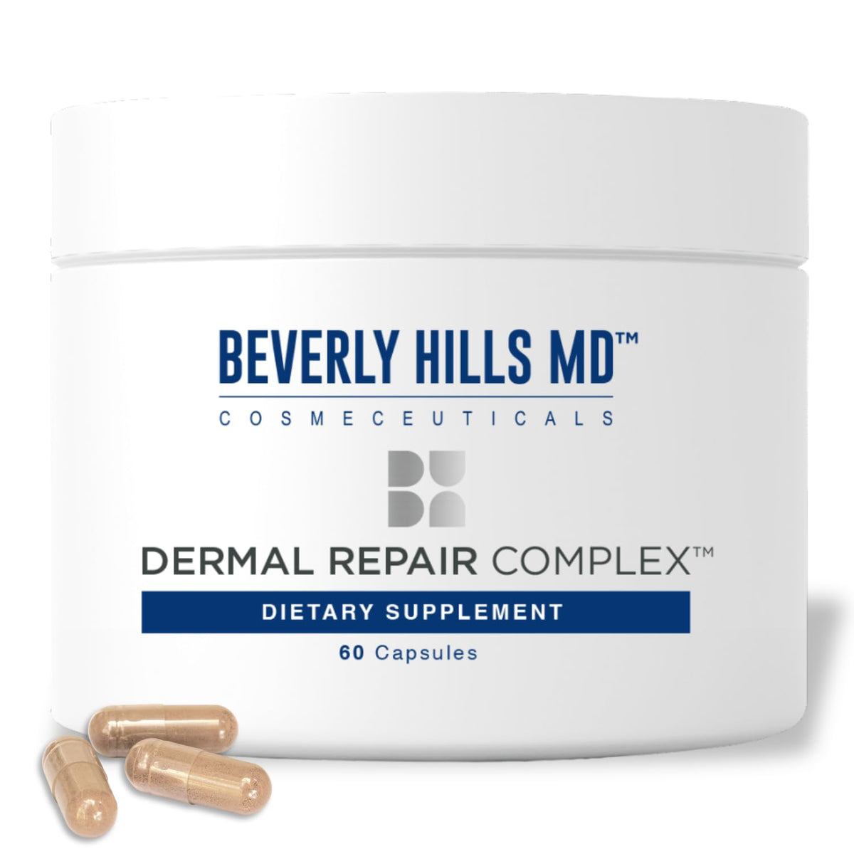 Beverly Hills MD Dermal Repair Complex Anti-Aging Supplement - 60 Capsules