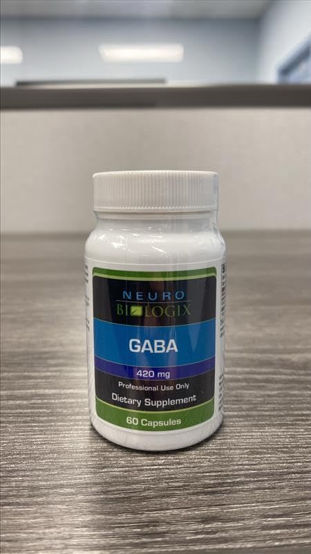 Neurobiologix GABA 500mg Stress Relief & Sleep Support - 60 Capsules - image 4