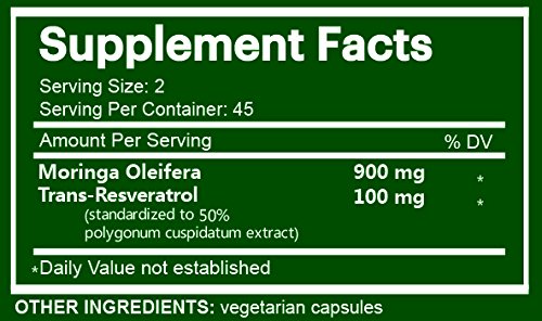 Na'trition Organic Moringa Antioxidant Supplement - 60 Capsules - image 4
